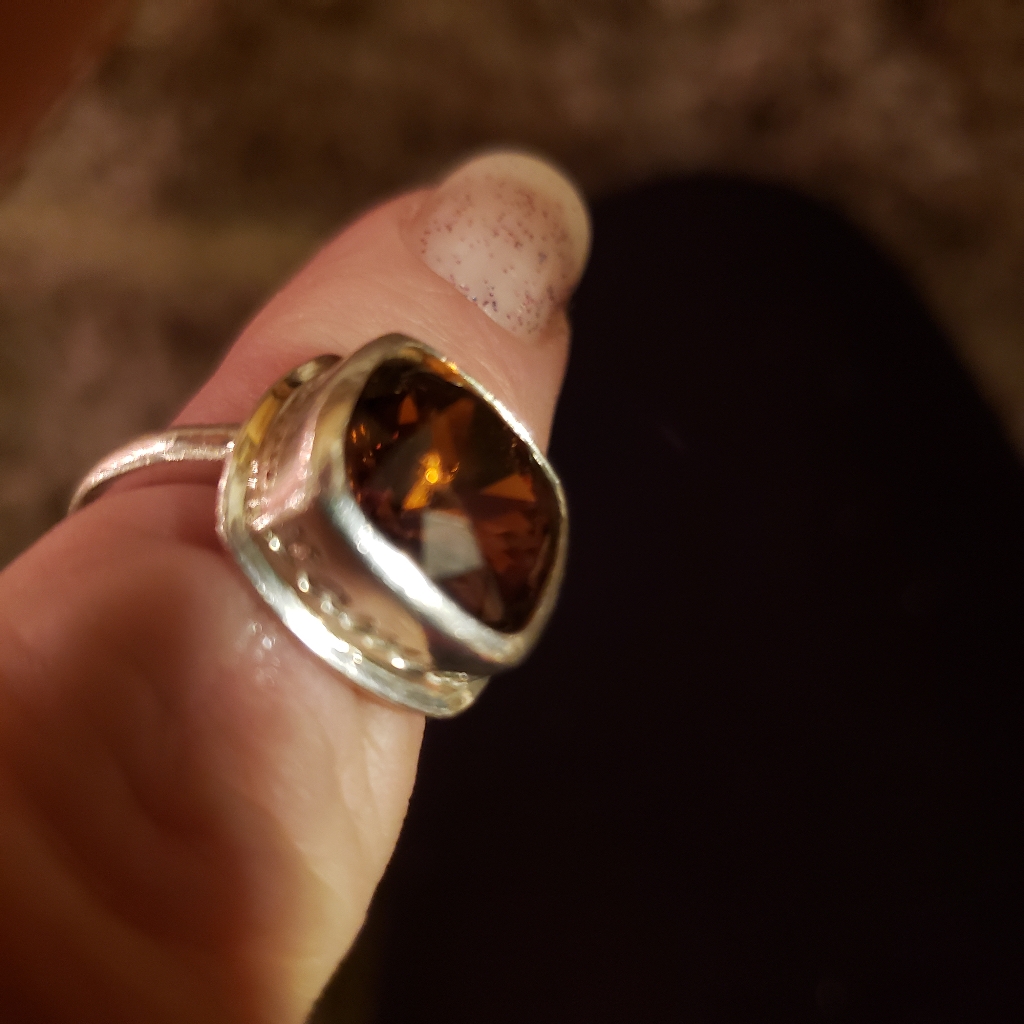 Gorgeous Ring. Solid 925 Hallmark